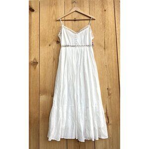 All In Favor NWT Off-White Long Dress Sz Large